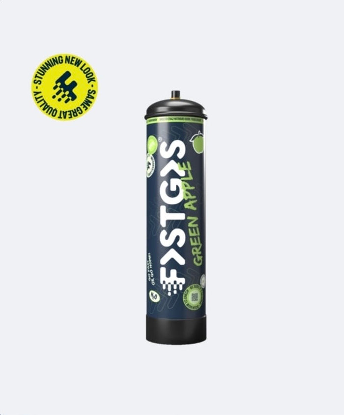 NUEVO FastGas Cargador De Crema Sabor Manzana 670g