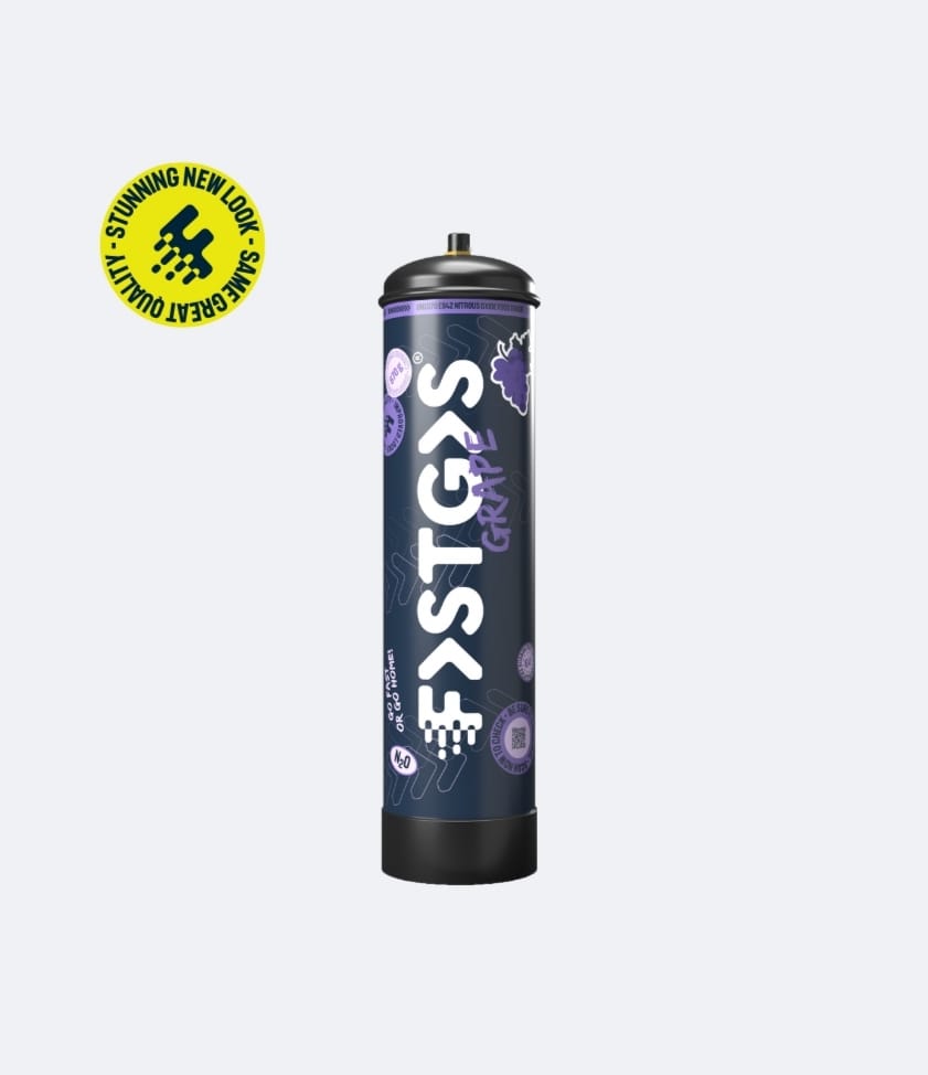 Pack 6 FastGas Cargador De Crema 670g